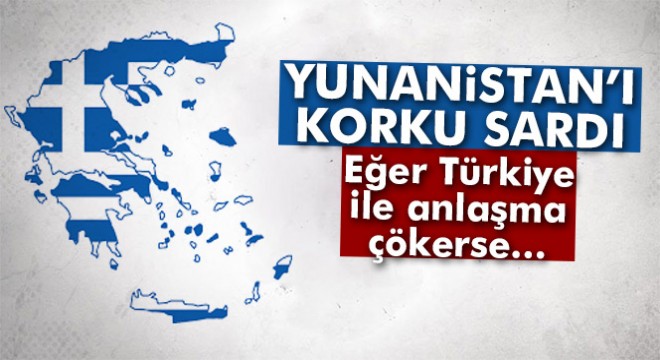 'Eğer Türkiye ile anlaşma çökerse Yunanistan'a günde en az 4 bin mülteci gelir'