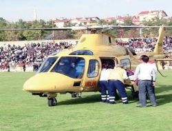 Helikopter şanssızlığı mı?