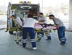 Ambulansa kırmızı hat