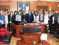 Bulgar öğrenciler Etimesgut'ta