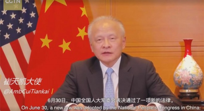 1'den 9'a Hong Kong! Çinli Büyükelçi tane tane açıkladı