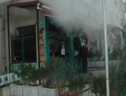 Pide salonu kül oldu