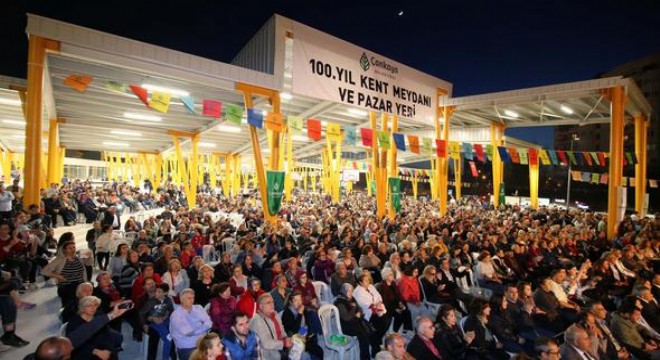 100. Yıl Pazaryeri açıldı