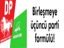 Birleşmeye yeni formül 