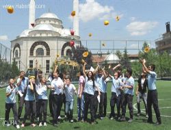 Türkiye'nin İlk İtfaiye Lisesi'nde Mezuniyet Çoşkusu