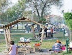 Tatilin son günü rengarenkti