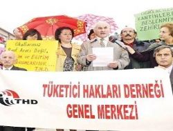 Okul kantinlerine protesto