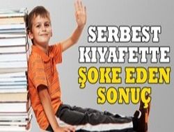 İşte serbest kıyafetle ilgili araştırma sonuçları