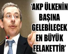 Şener'den AKP'ye çok sert sözler