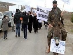 'Taş ocağı bak git' eylemi
