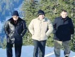 Ilgaz Dağı'nda kayak keyfi