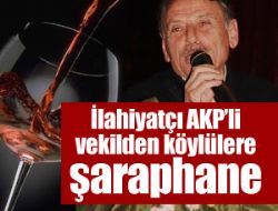 İlahiyatçı vekilden şaraphane girişimi