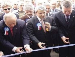 Temelini de açılışını da Ergün yaptı