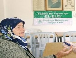 Köylerde sağlık taraması