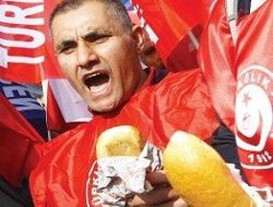 Döner ekmekli protesto