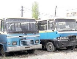 26 yaşından büyük minibüsler kalkıyor