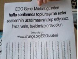 EGO'ya teknolojik çağrı