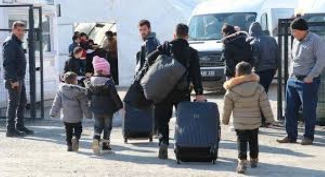 509 Bin Suriyeli Suriye'ye Gönüllü Olarak Döndü