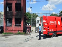 Yangına demir tozu