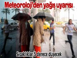 Meteoroloji'den yağış uyarısı