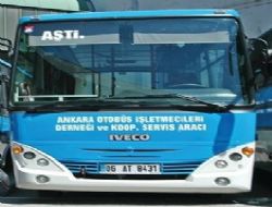 AŞTİ servisleri tek yön çalışacak