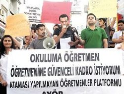KPSS karşıtı eylem