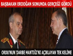 Erdoğan gerçeği gördü...