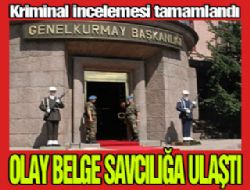 İşte Taraf belgesinin kriminal raporu