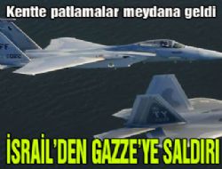 İsrail'den Gazze'ye hava saldırısı