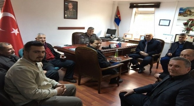 AK Partililerden Kızılcahamam'da protokol ziyareti