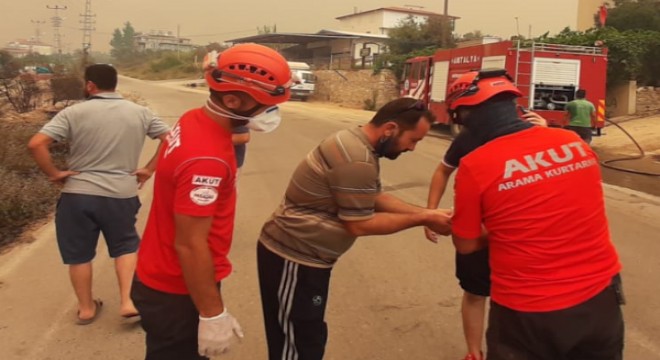 AKUT Manavgat'ta çalışmalarına devam ediyor