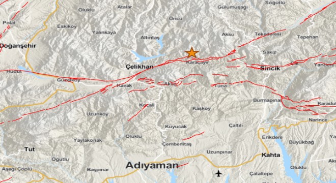 Adıyaman'da deprem
