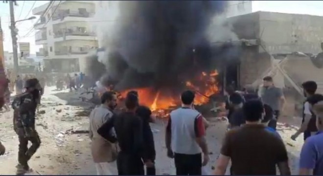 Afrin'de bombalı saldırı: 3 ölü, 6 yaralı