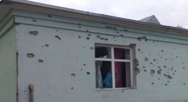 Ağdam'ın Birinci Baharlı kasabasında Ermeniler top mermisi attı