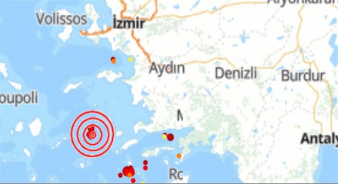 Akdeniz'de deprem