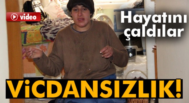 Akülü arabası çalınan engelli genç kız artık dışarıya çıkamayacak