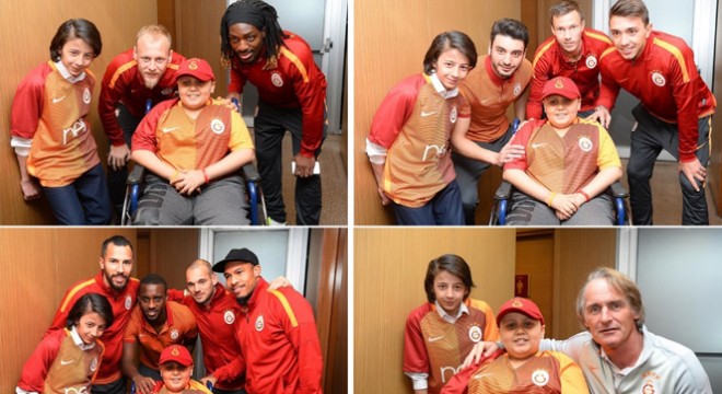 Ankara'da Galatasaray'ın özel bir konuğu vardı