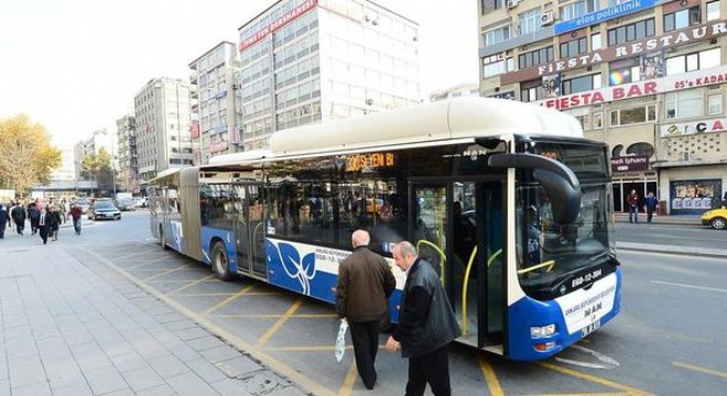 Ankaralı EGO'ya en çok martta bindi
