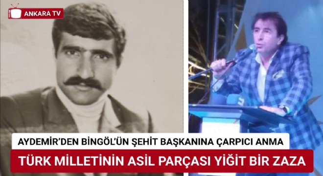 Aydemir: Şehit Hikmet Tekin'i unutmadık!