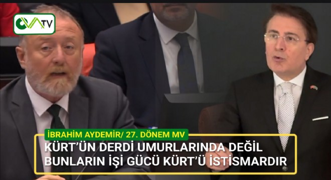 Aydemir'den Temelli'ye Kürtçe Yalanı Tepkisi
