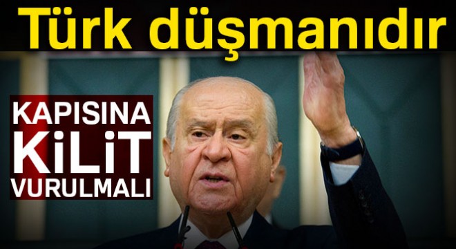 Bahçeli: 'Tabipler Birliği Türk düşmanıdır'