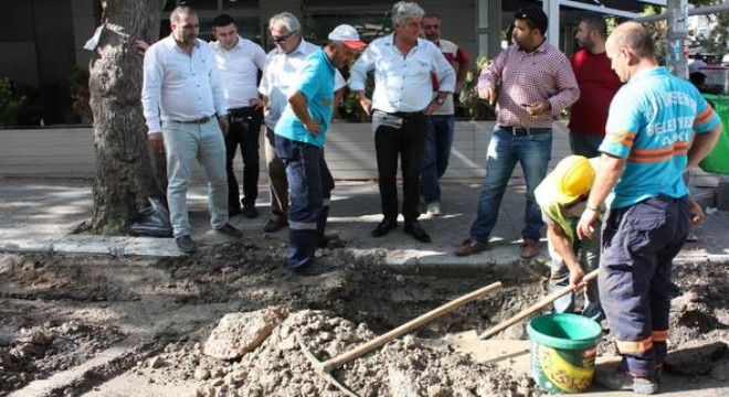Bahçeli esnafına 'fiber zarar'