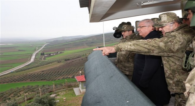 Bakan Güler, Hatay'daki Ziyaret Hudut Karakolu'nu ziyaret etti