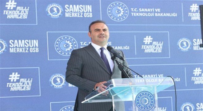 Bakan Kacır, Samsun'da Model Fabrika açılışına katıldı