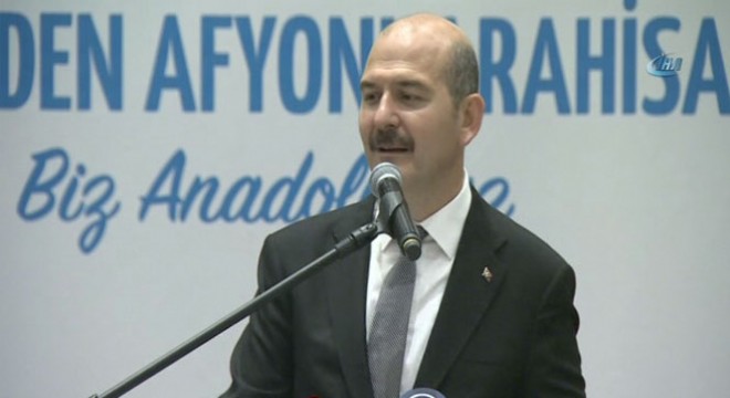 Bakan Soylu: 'Bizim huzur yuvamızı yıkmak istiyorlar, esas bu'