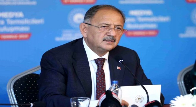 Bakan Özhaseki, medya kuruluşlarının Ankara temsilcileriyle bir araya geldi