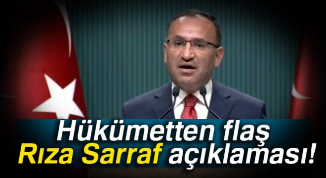 Bakanlar Kurulu sonrası Bekir Bozdağ'dan Rıza Sarraf açıklaması