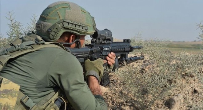 Barış Pınarı bölgesine sızma girişiminde bulunan 2 PKK/YPG'li terörist etkisiz hale getirildi