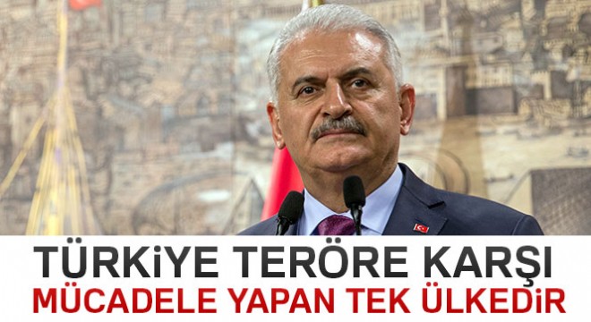 Başbakan Yıldırım: 'Bilumum terör örgütleri korkun Türkiye'den, korkun Mehmetçikten'