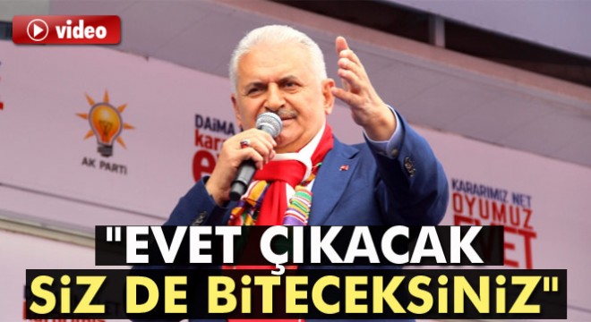 Başbakan Yıldırım: